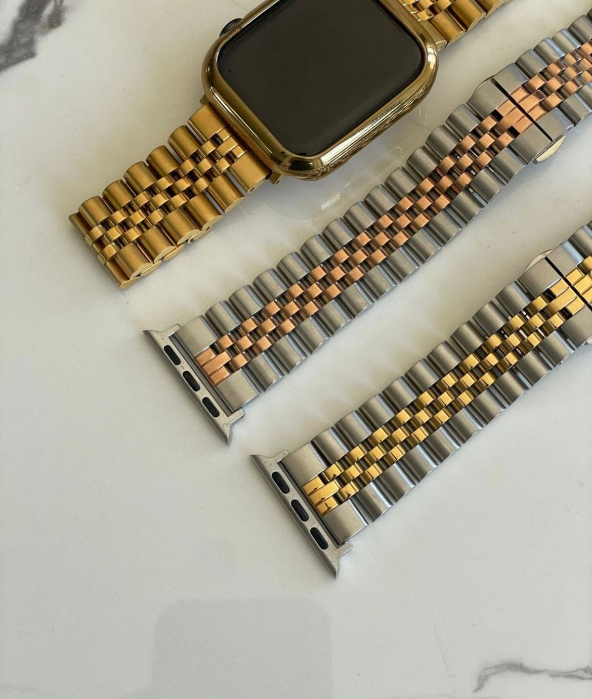 Gold Miami Apple Watch Strap